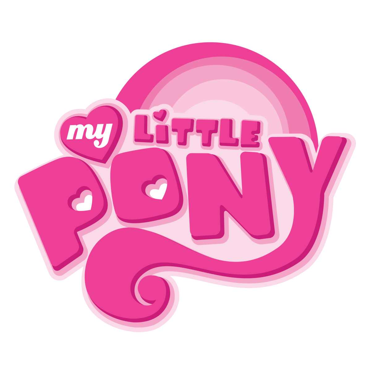 My little Pony надпись