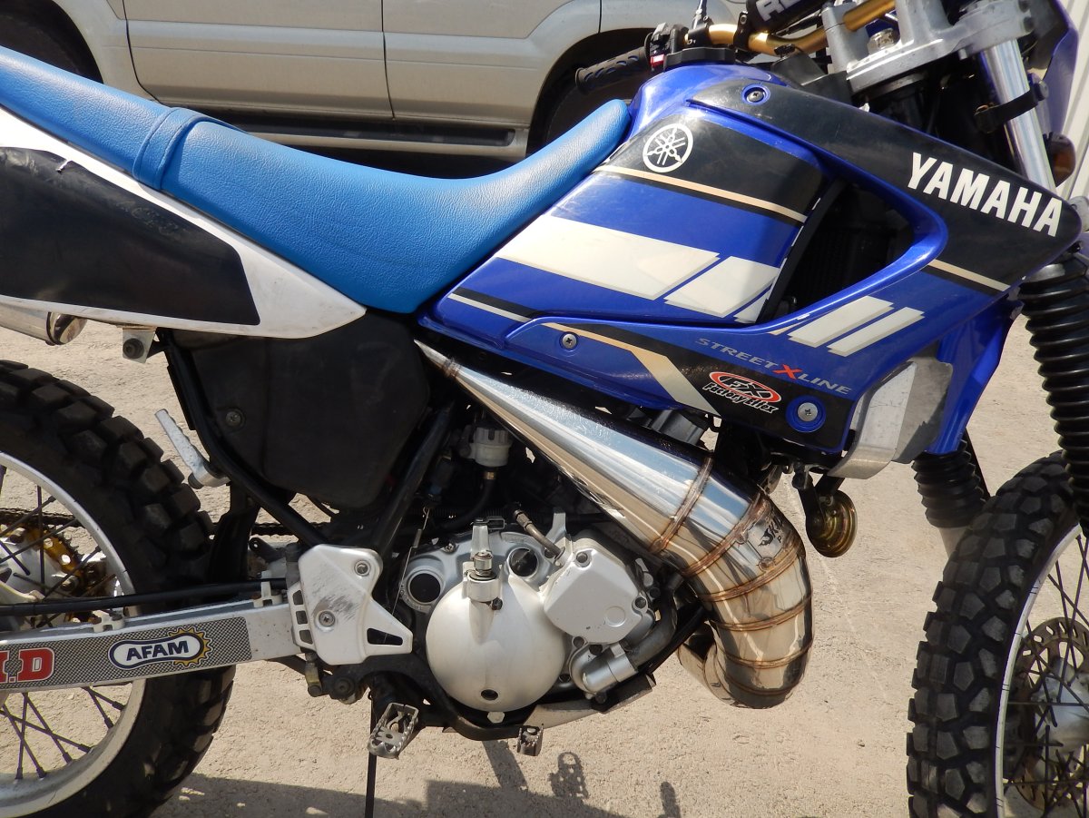 Yamaha dt230 lanza двигатель