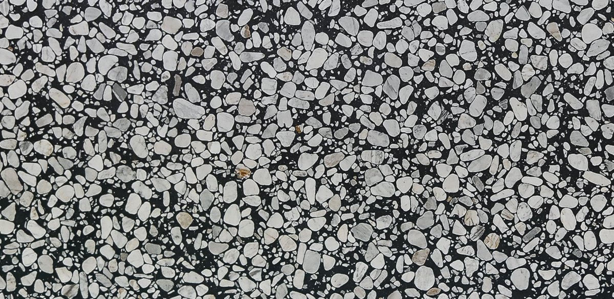 Signorino плитка керамогранит терраццо Carrara Nero