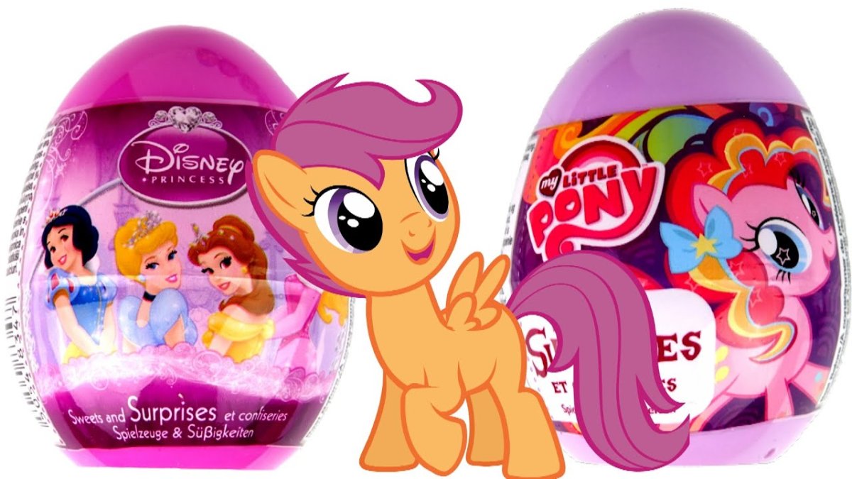 Play Doh kinder Surprise Eggs my little Pony Disney