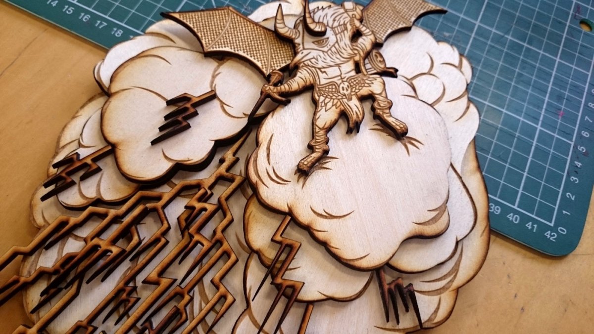 Lasercut логотип