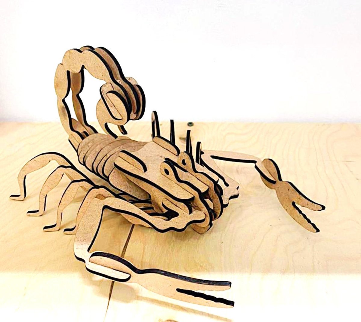 Молд Скорпион 3d
