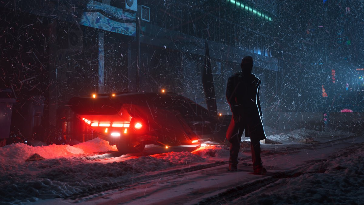 Бегущий по лезвию 2049 город