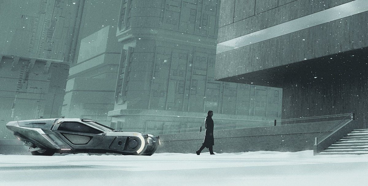 Бегущий по лезвию 2049 город архитектура