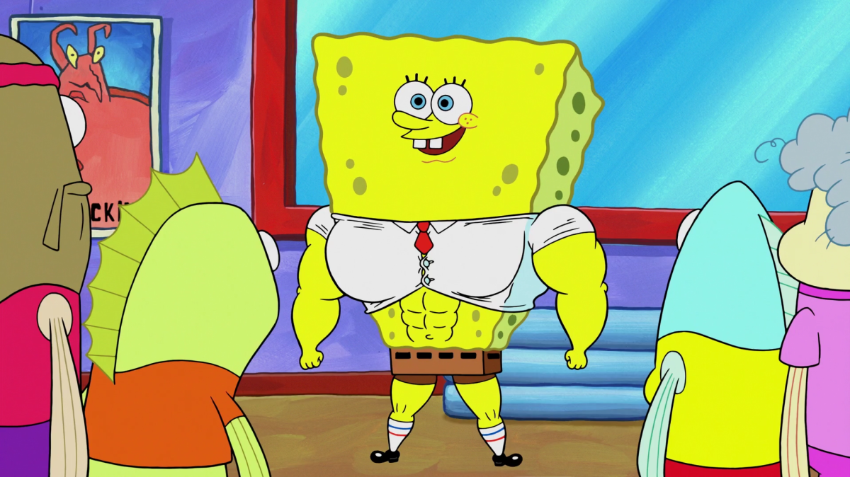 Spongebob strong