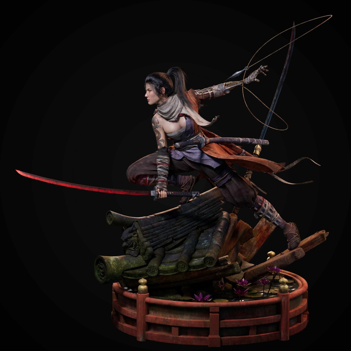 Куноичи Йеннифэр Sekiro