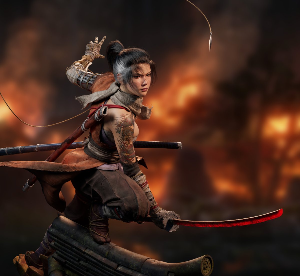 Куноичи Йеннифэр Sekiro
