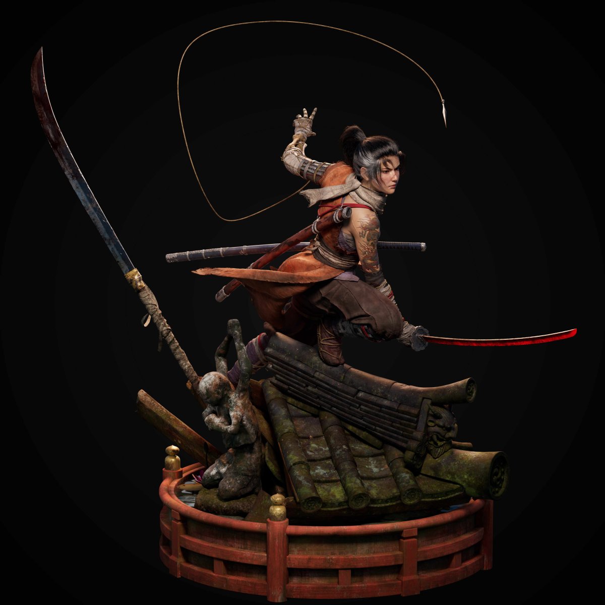 Куноичи Йеннифэр Sekiro