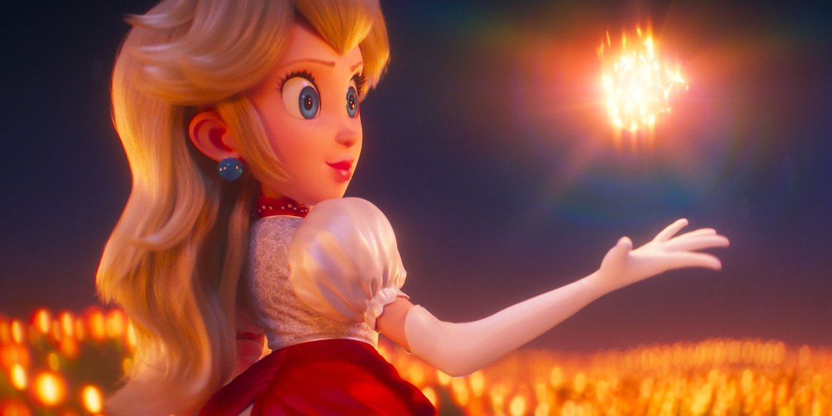 Super Mario Bros movie 2023 Peach