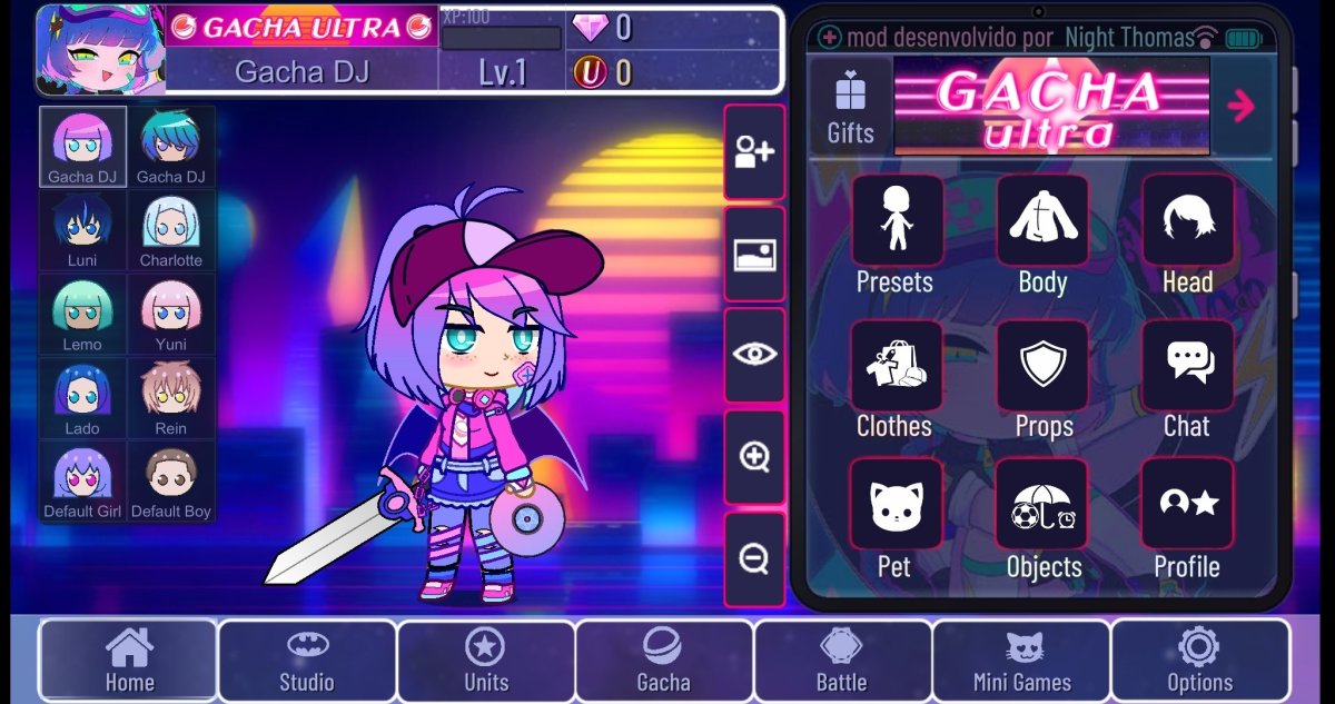 Gacha body да