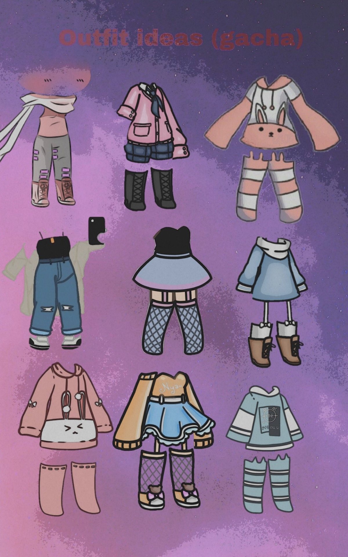 Гача лайф outfit