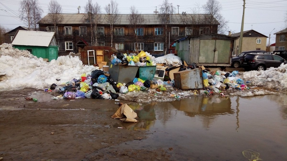 Помойка фон