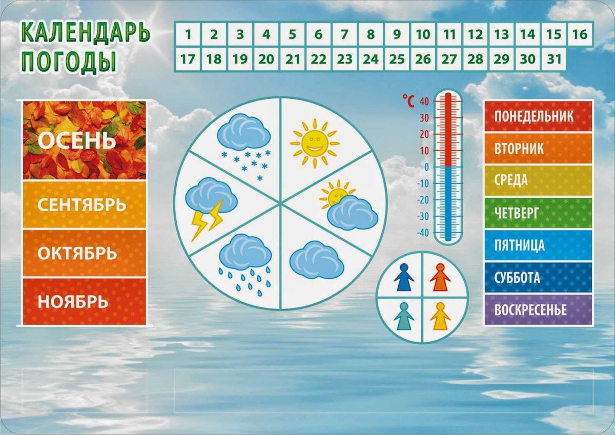 Календарь природы в старшей группе