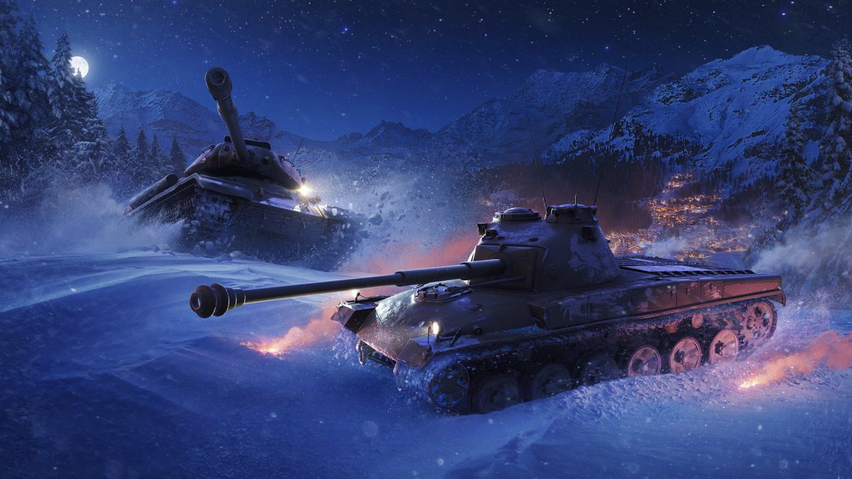 World of Tanks Blitz зима