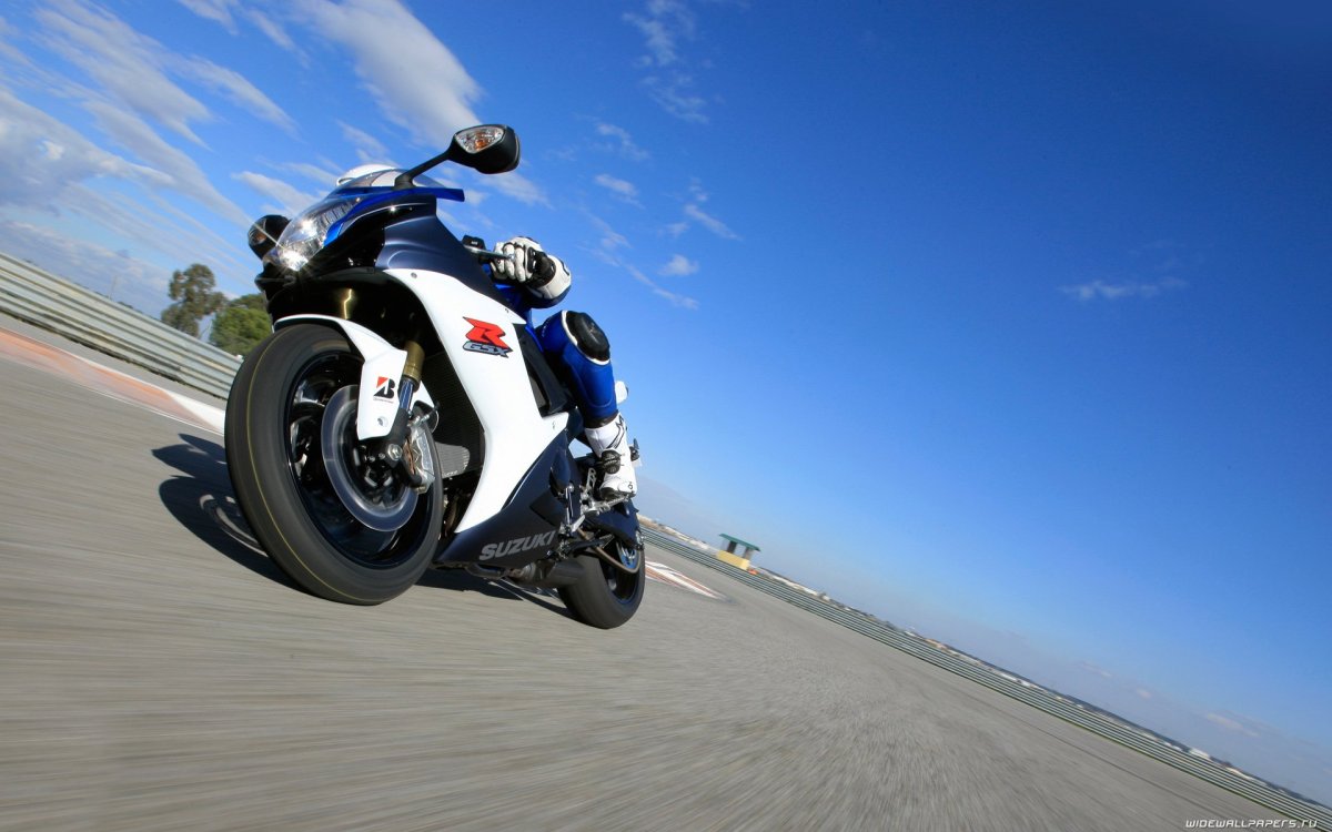 Rider Suzuki GSX-750r