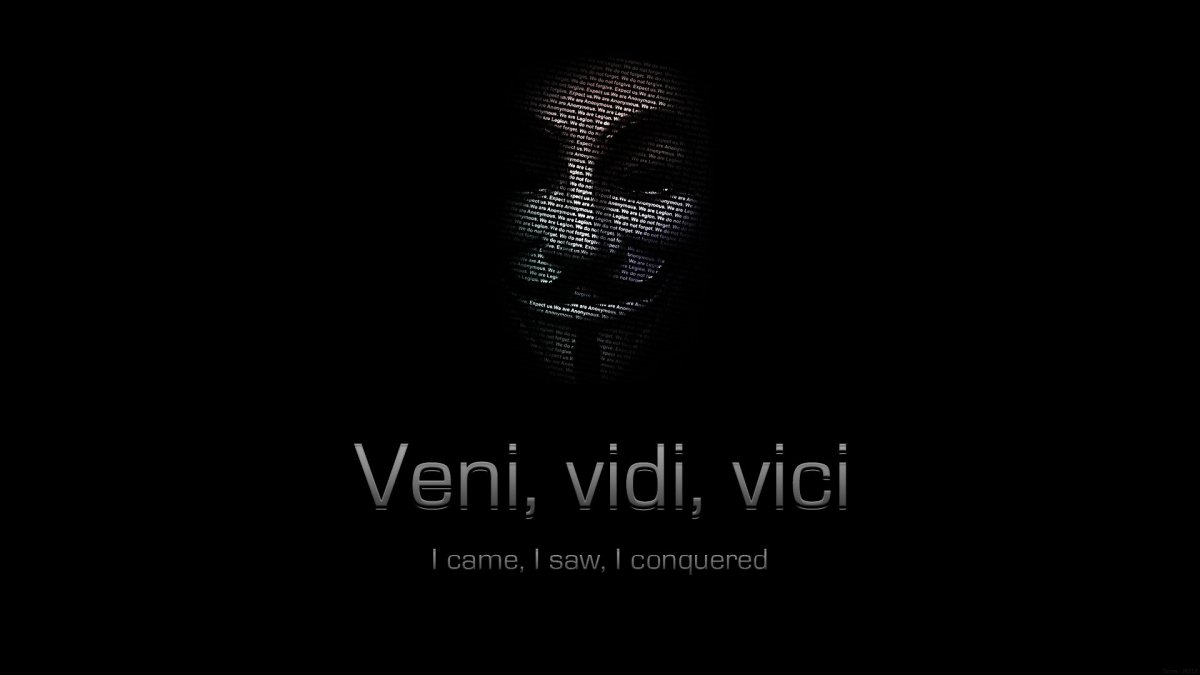 Обои на рабочий стол анонимус