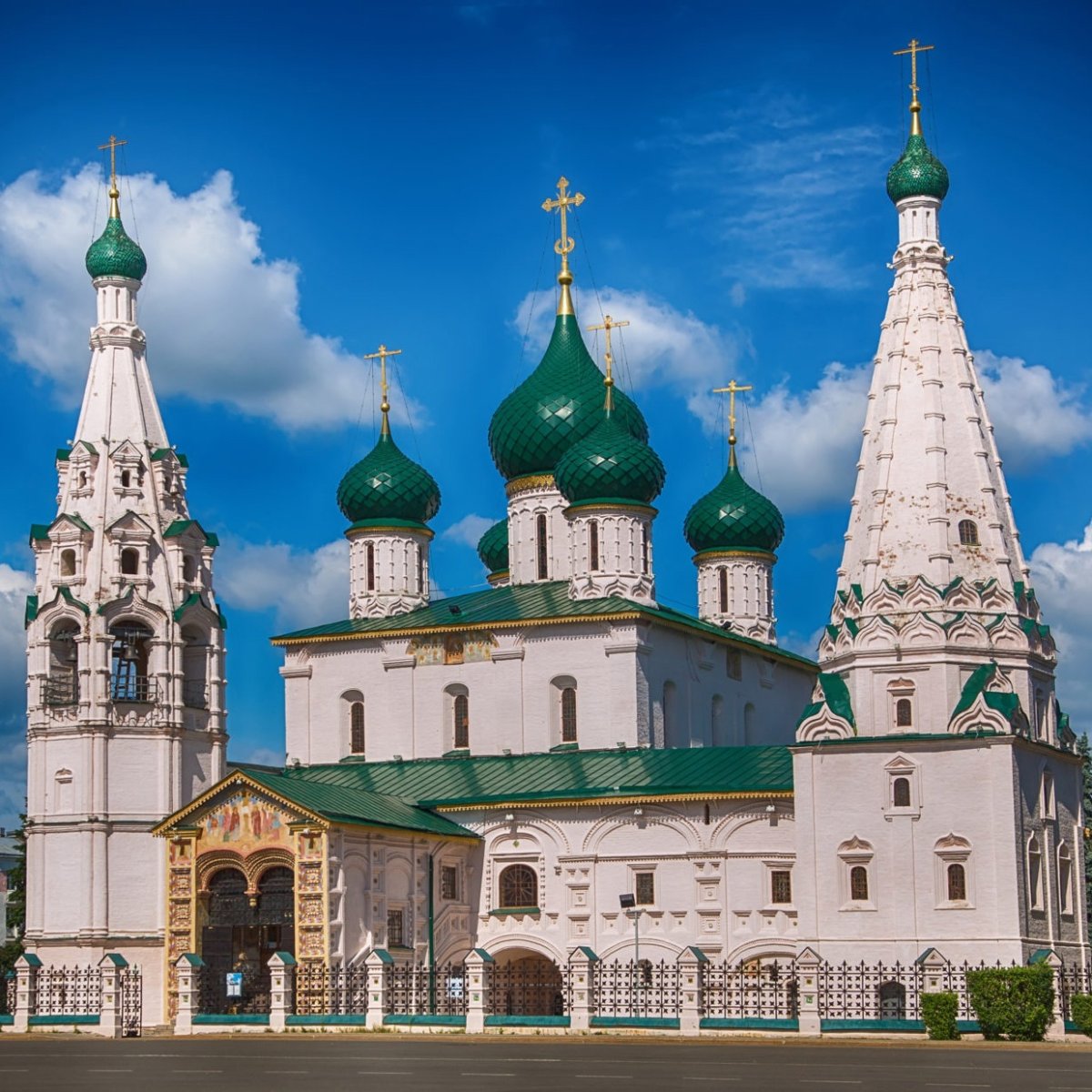 Храм Ярославля Церковь Ильи пророка