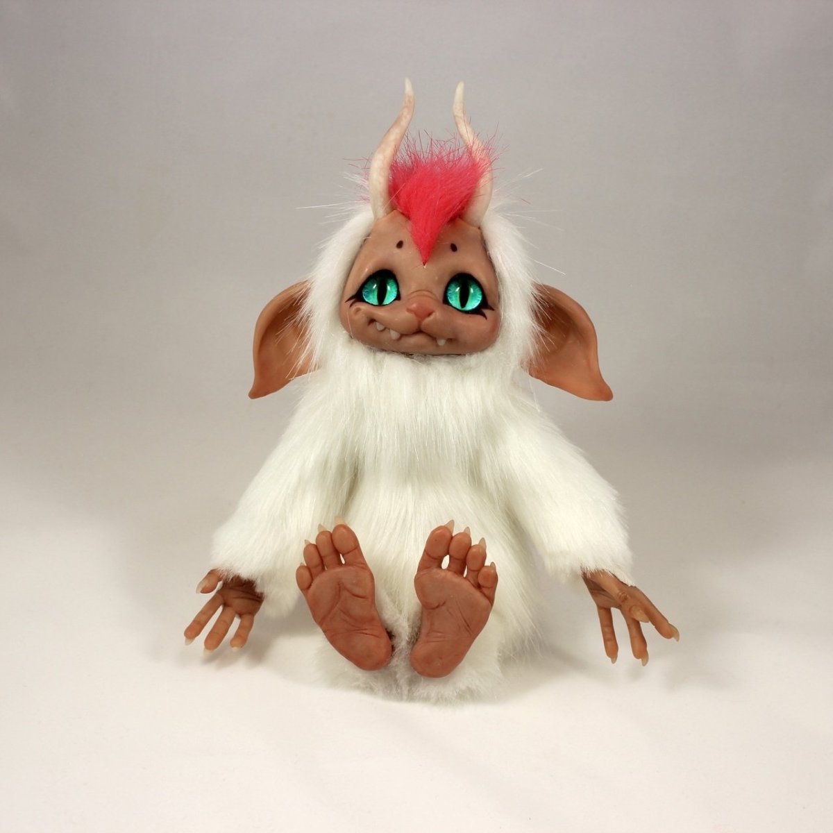 Игрушки из полимерной глины и меха