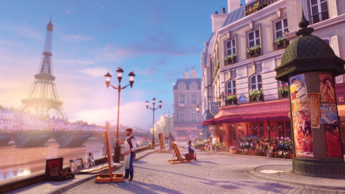 Bioshock Infinite город Париж