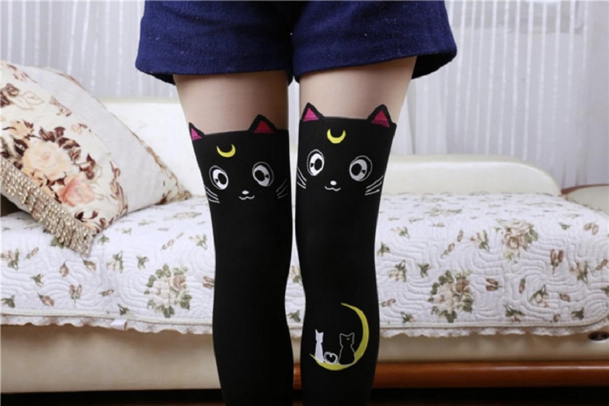 Колготки с котятами