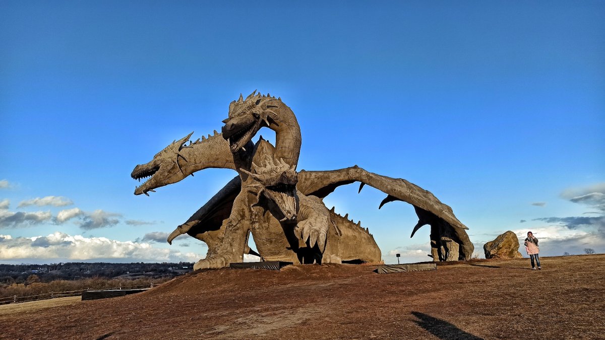 Кудыкина гора зимой Горыныч