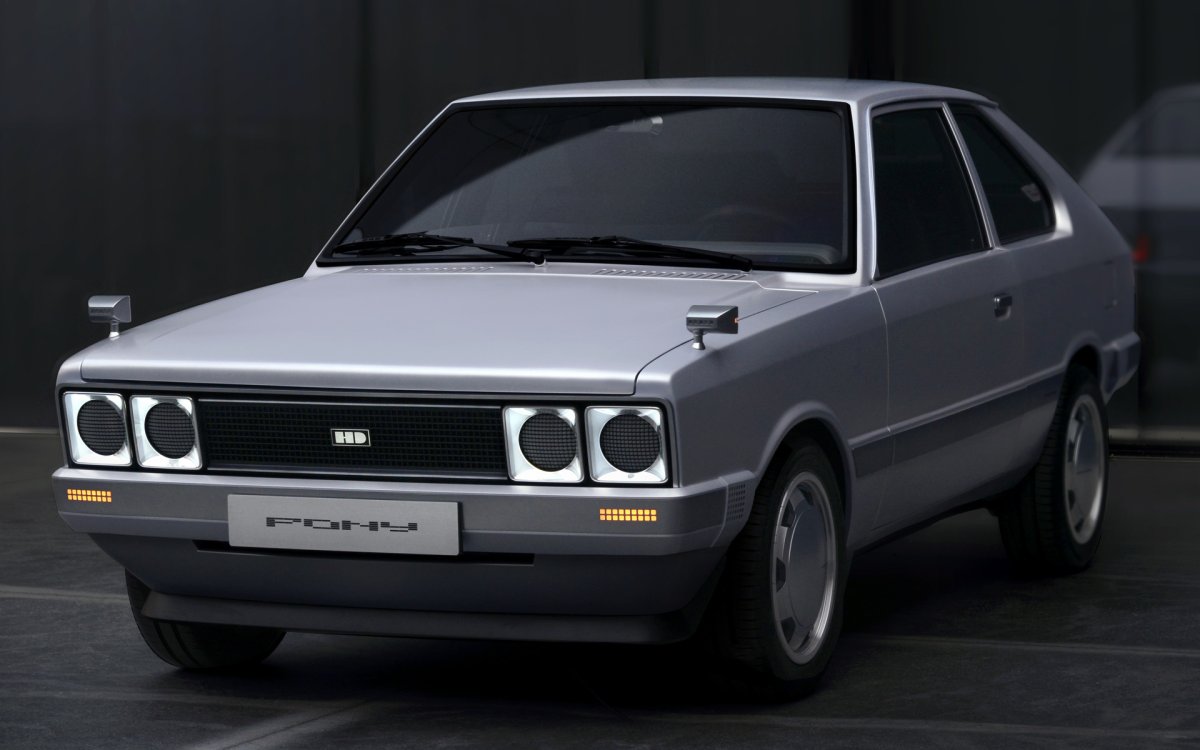 Hyundai Pony Coupe