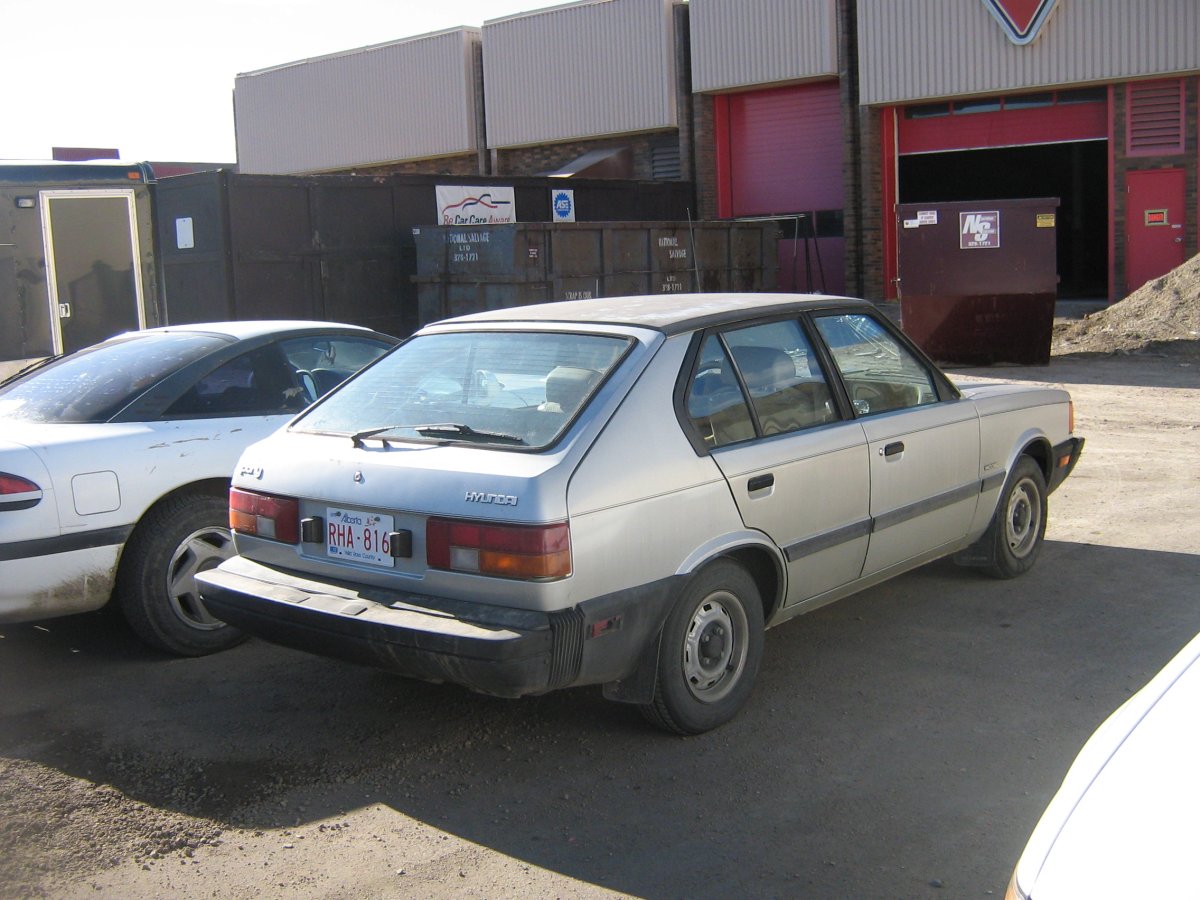 Hyundai Pony 1986 gl