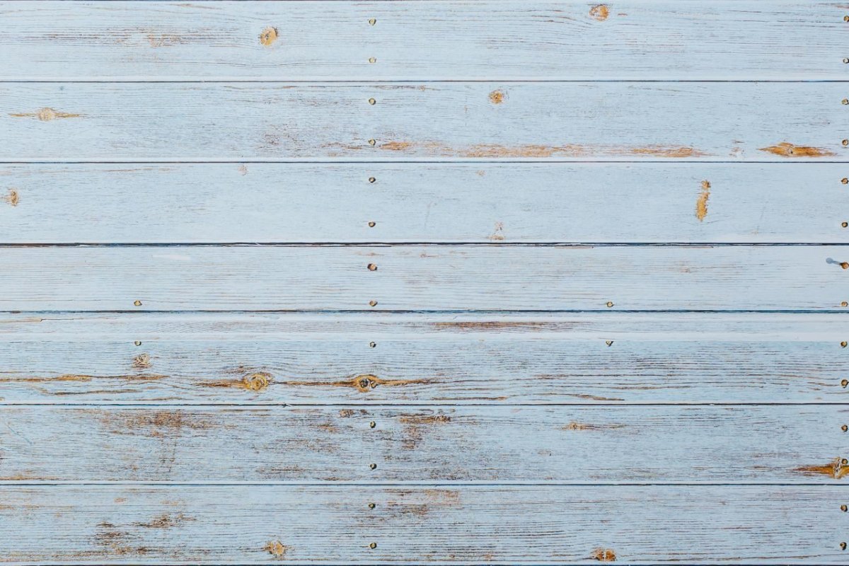 Blue Wooden Board