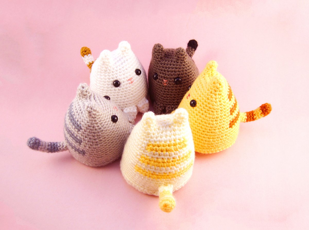 Маленькие игрушки крючком