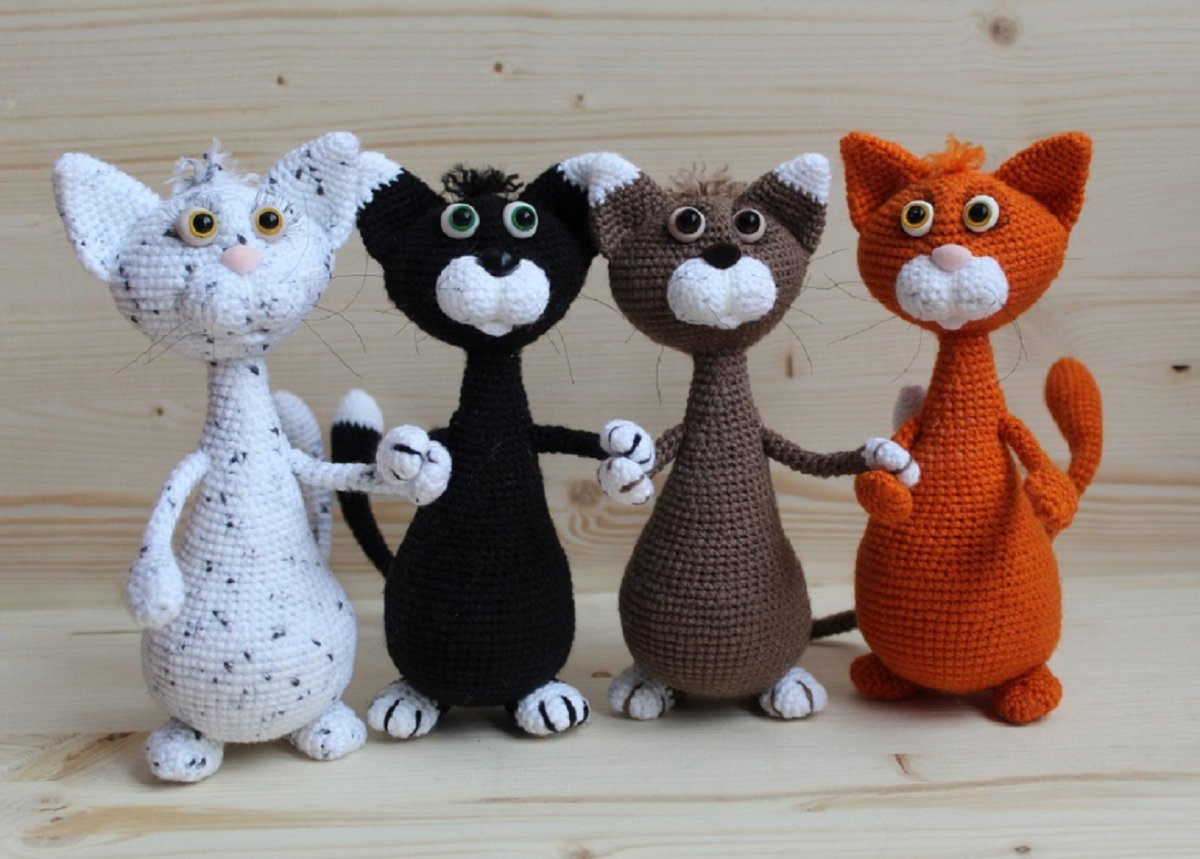 Кот крючком