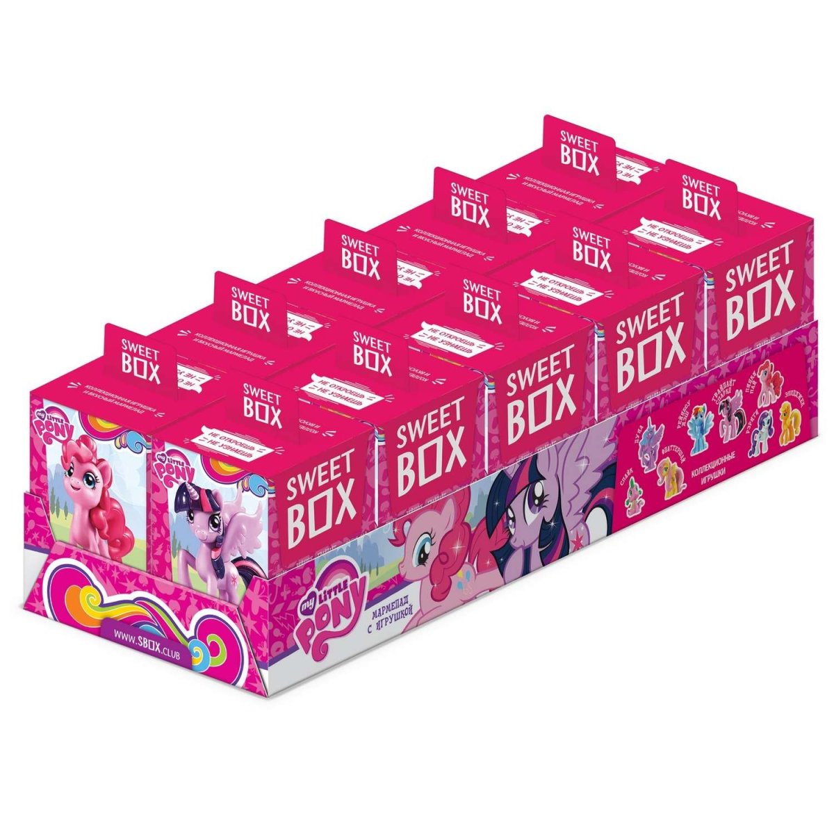 Мармелад Sweet Box my little Pony ассорти 10 г