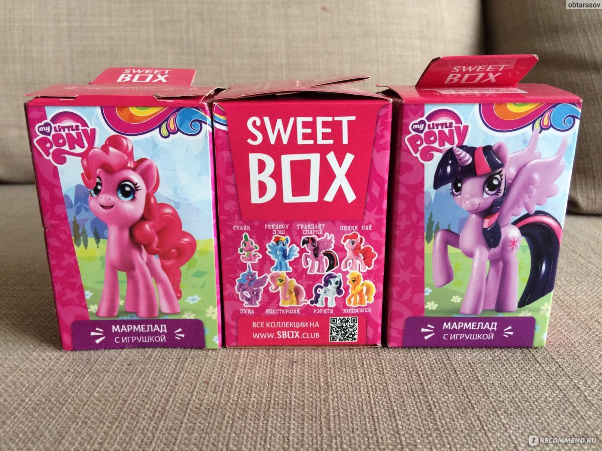 Коллекция my little Pony Свитбокс