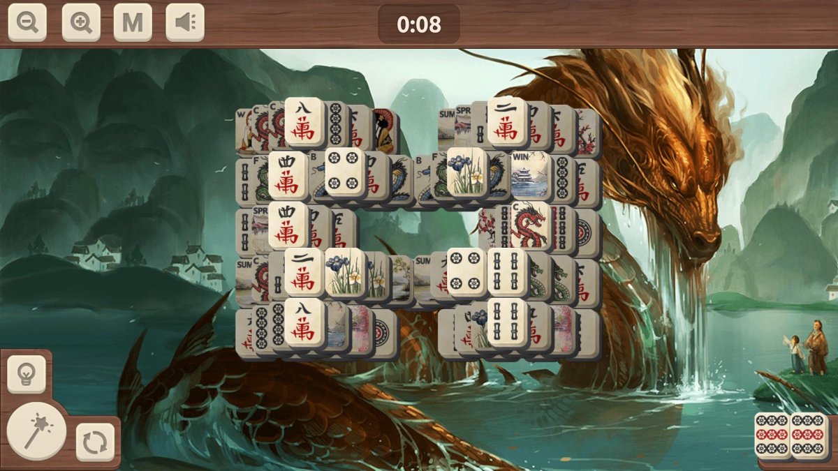 Mahjong дракон