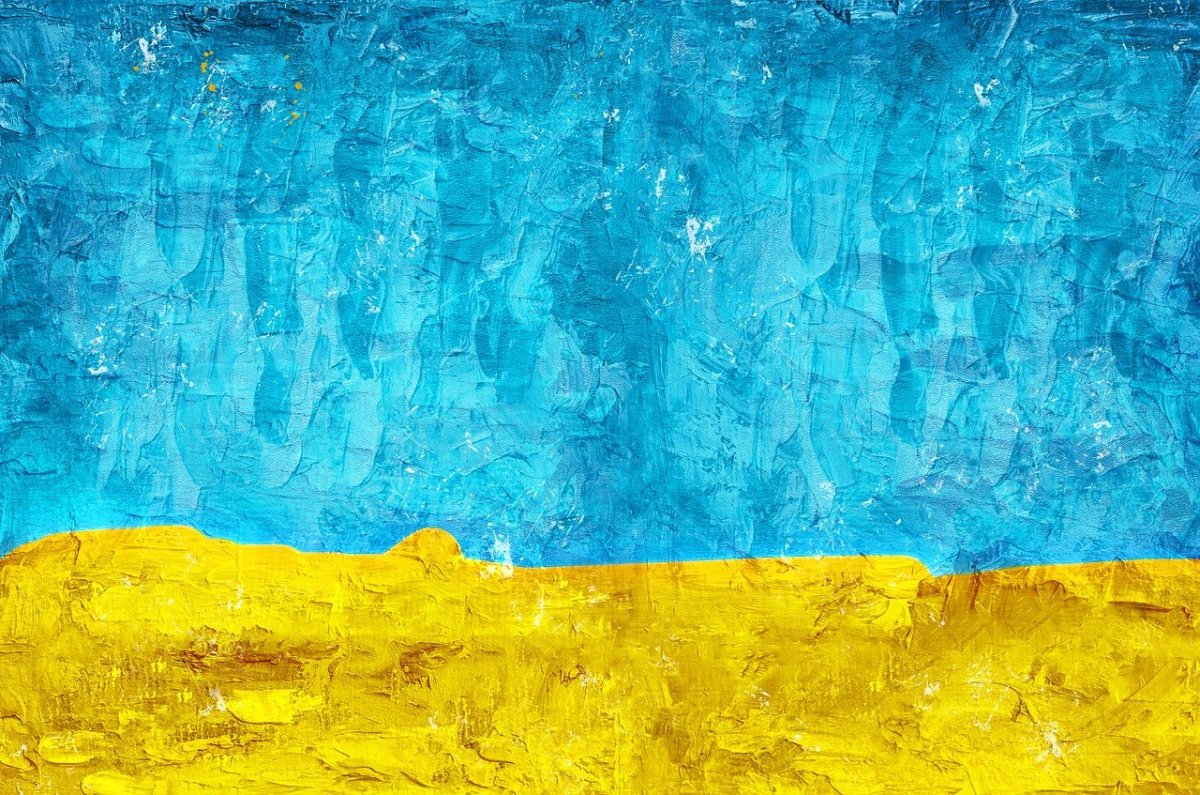 Синий и желтый