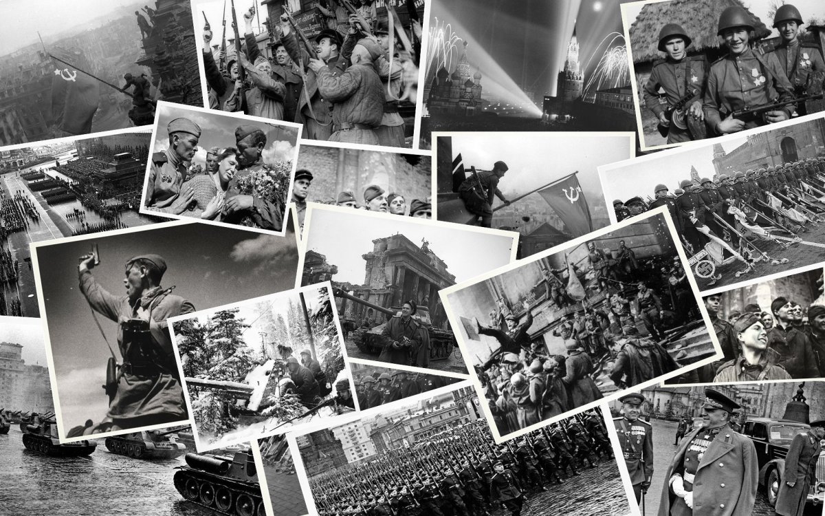 Коллаж на военную тематику