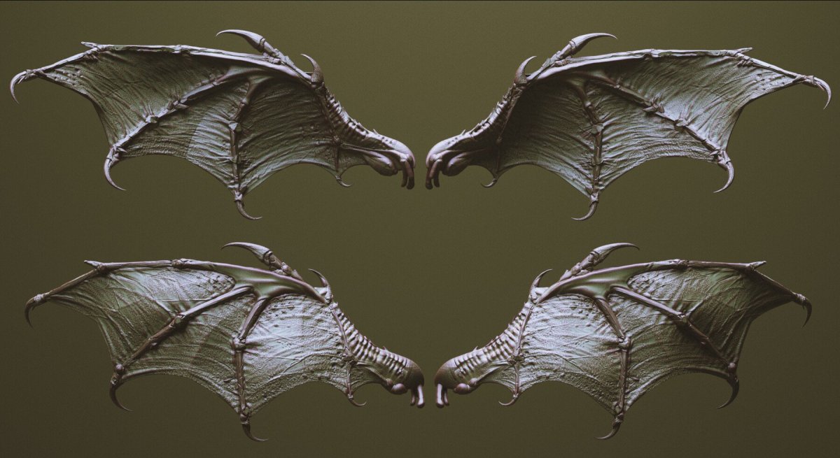Zbrush Wings Brush