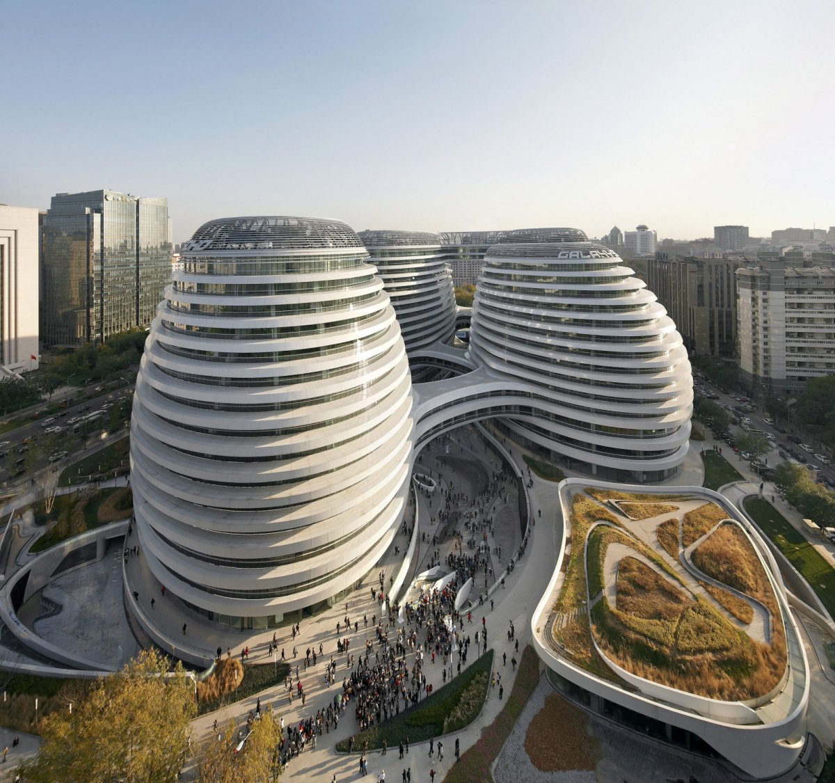 Galaxy Soho Заха Хадид
