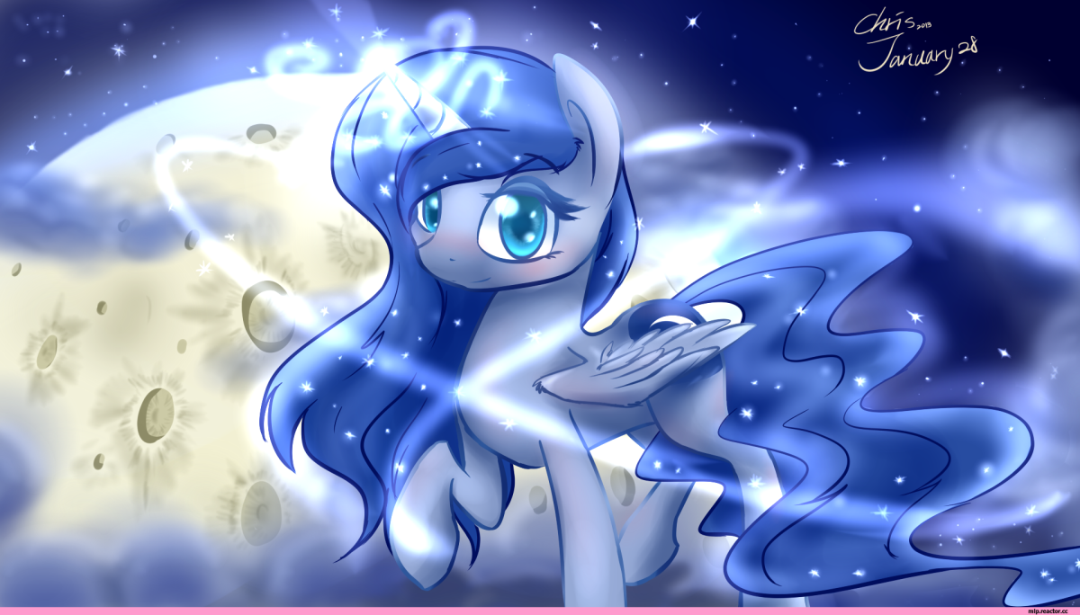 My little Pony Луна замерзает