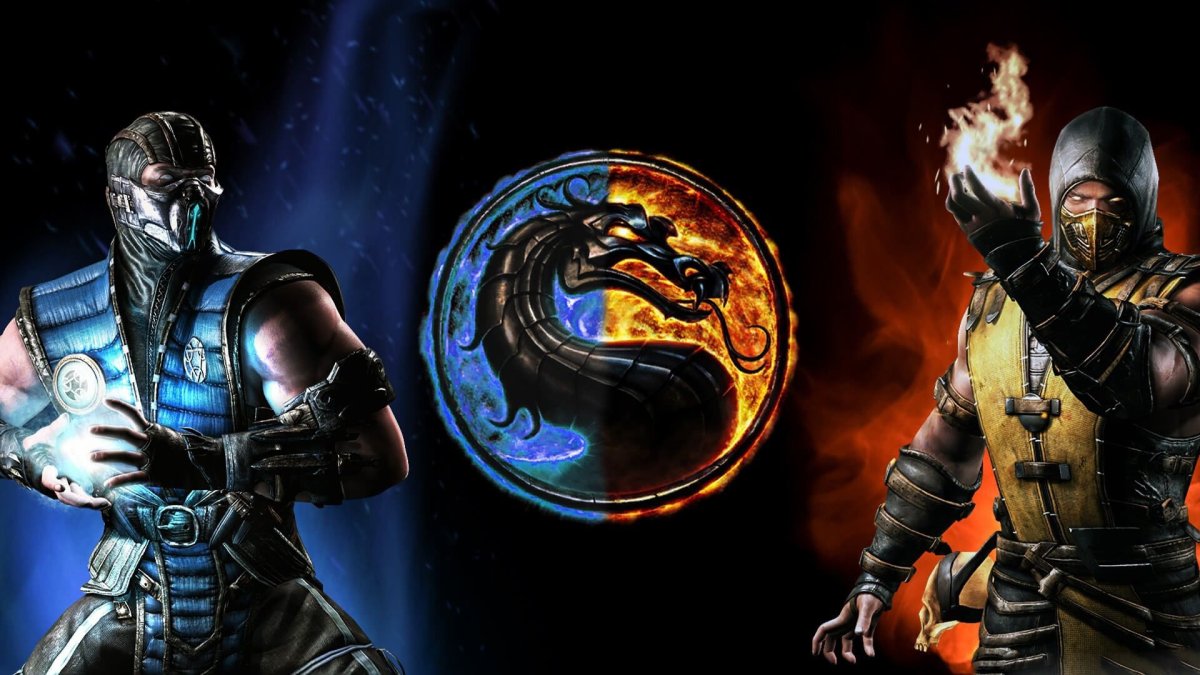 Sub Zero vs Scorpion mk10