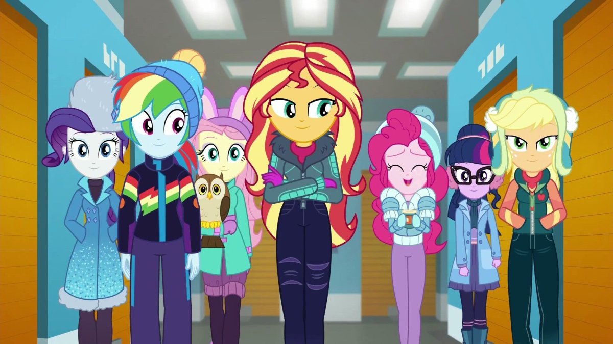 My little Pony Эквестрия гёрлз школа