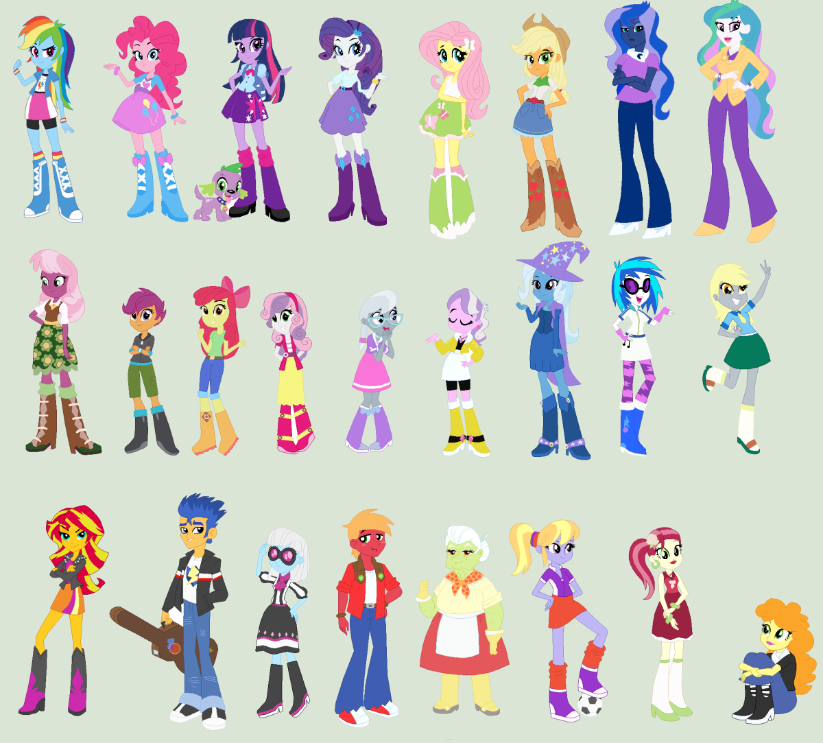 My little Pony Эквестрия гёрлз