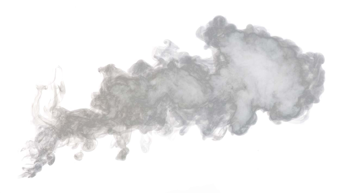 Дым без фона