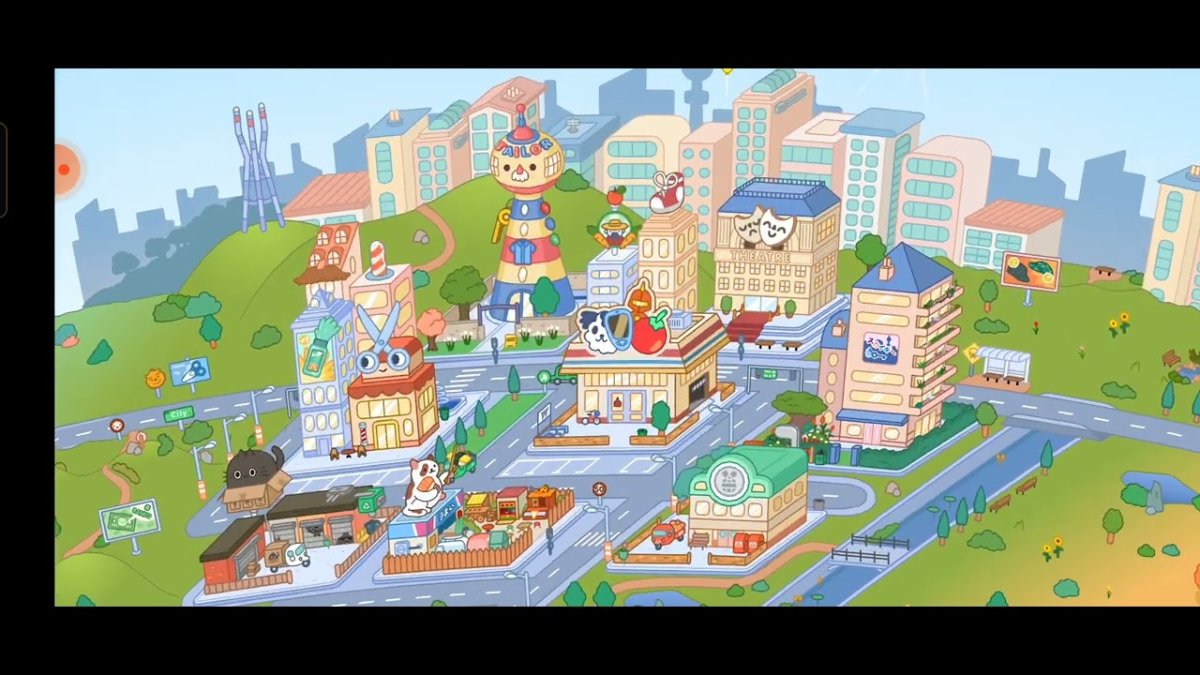 Toca boca дома снаружи