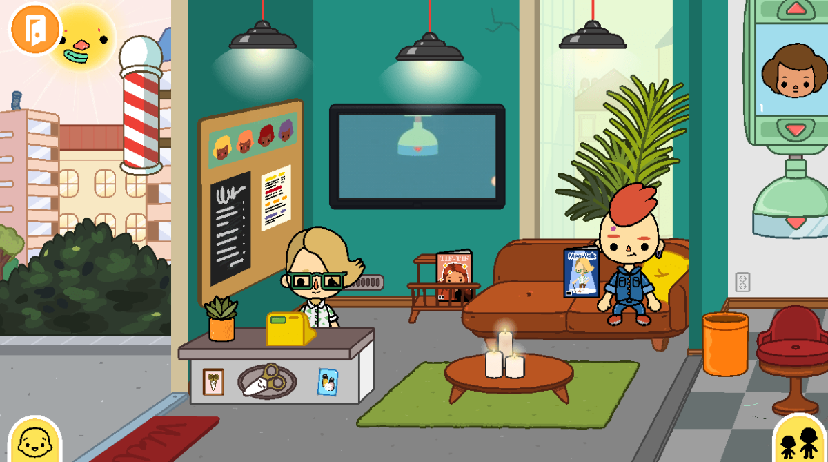 Украшение дома для toca boca