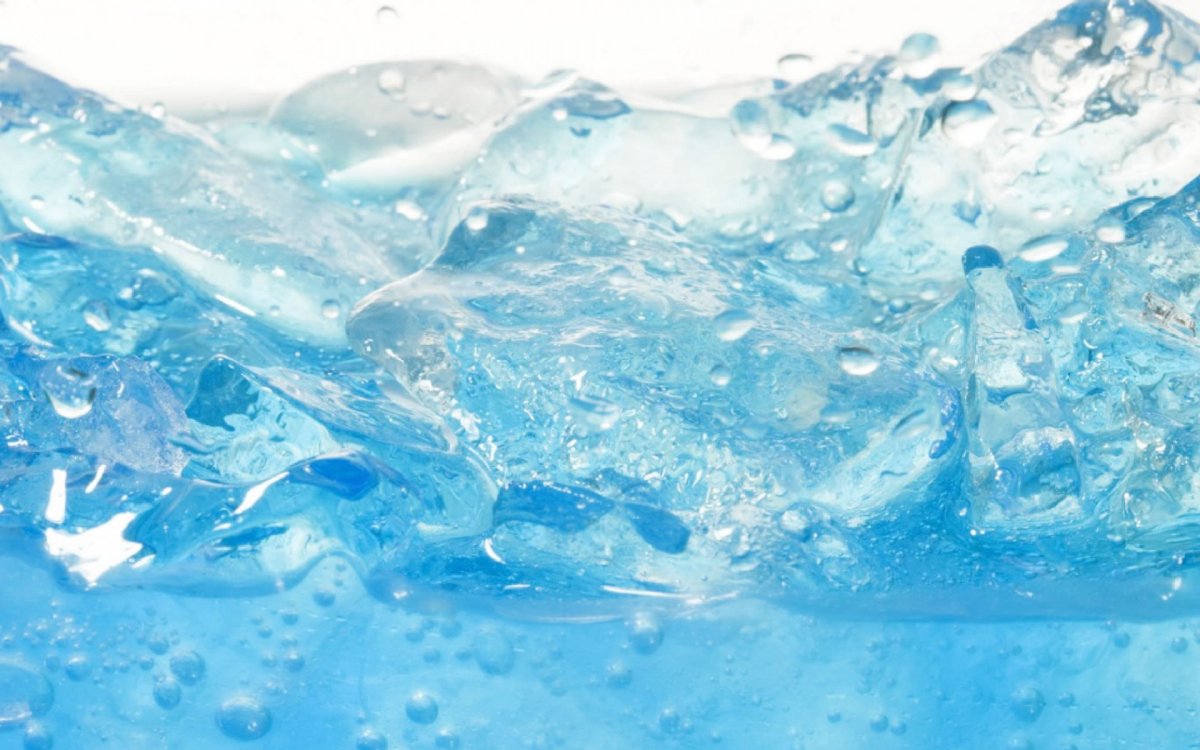 Голубой фон вода