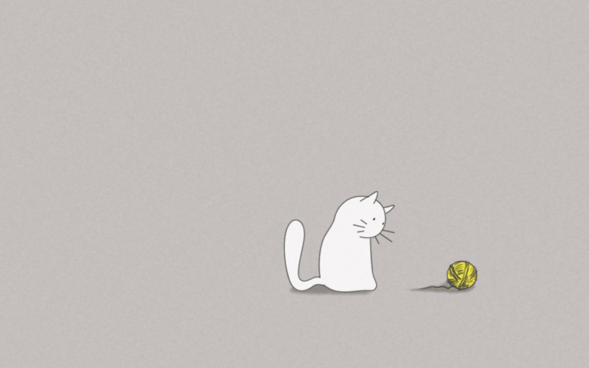 Коты Минимализм
