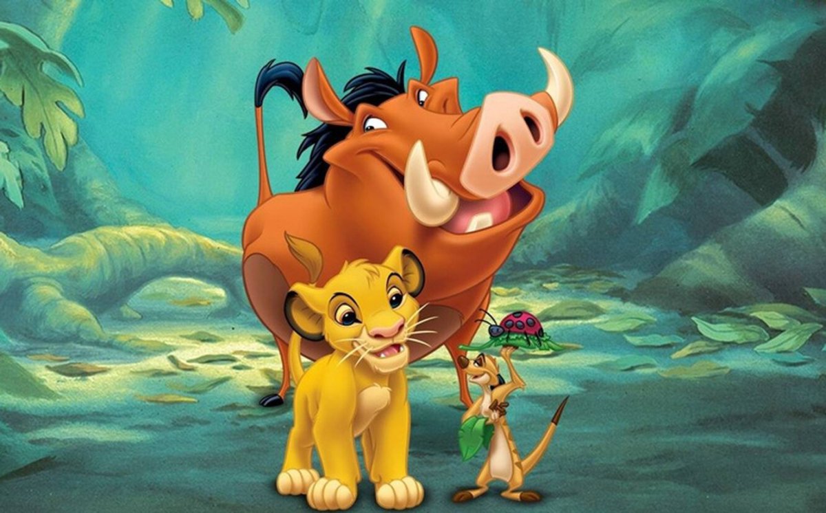 Игрушки Король Лев 3 акуматата