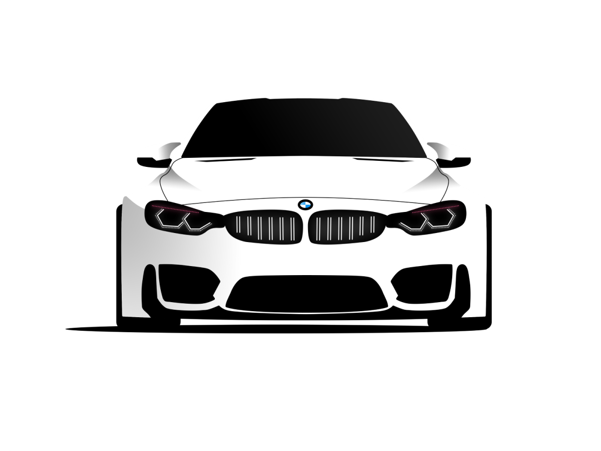 BMW m4 вектор