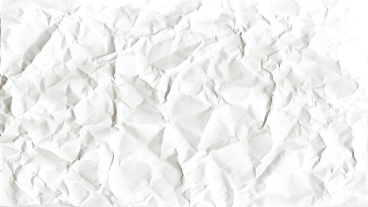 White paper background