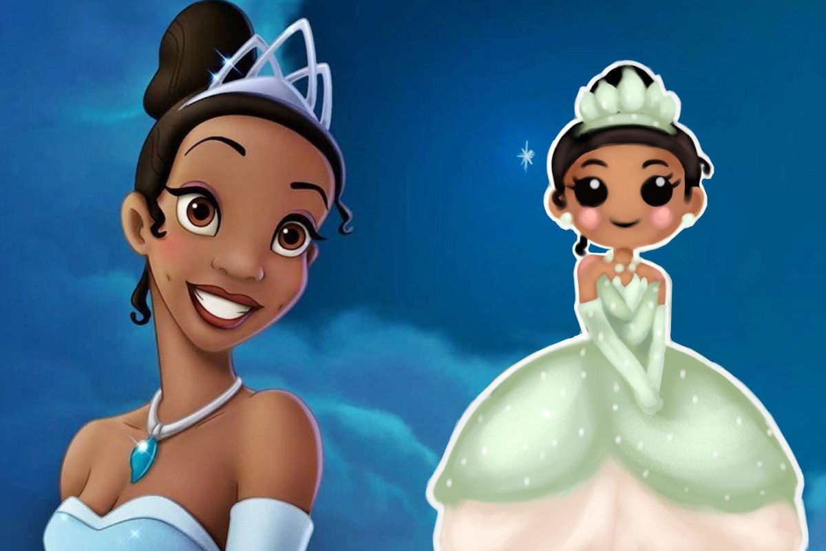 How to draw anime Tiana